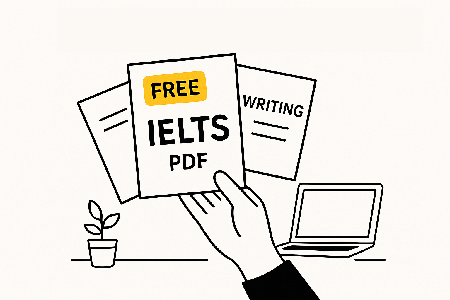 IELTS teacher illustration